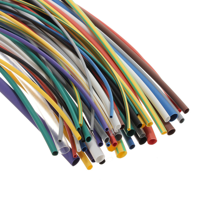 DANIU 55Pcs Heat Shrink Shrinking Tubing Tube Wire Wrap Cable Sleeve Kit Set