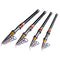 ZANLURE 1.8-3.6m Carbon Fiber Telescopic Fishing Rod Mini Portable Spinning Rod Sea Fishing Rod