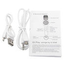 H6 Wireless bluetooth Microphone Magnetic Double Horn Loudspeaker Karaoke for Cell Phone