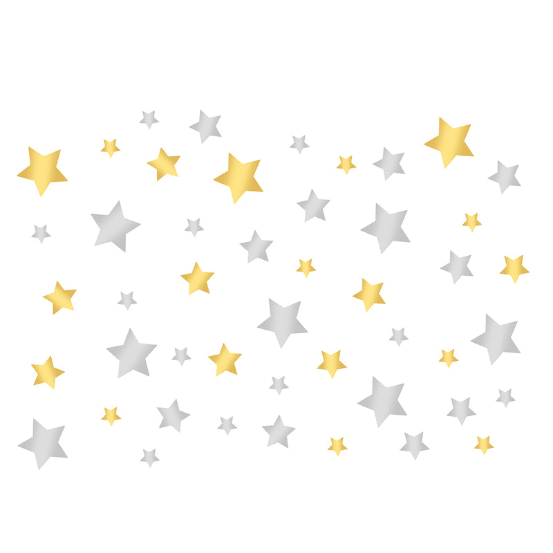 Removable Vinyl Stars Wall Sticker Window Sticker Home Nursery Room Kids Shop Art Decor