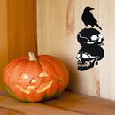 Halloween Skull Crow DIY Wall Sticker Removable PVC Wallpapers Vinyl Art Decal Waterproof Stickers