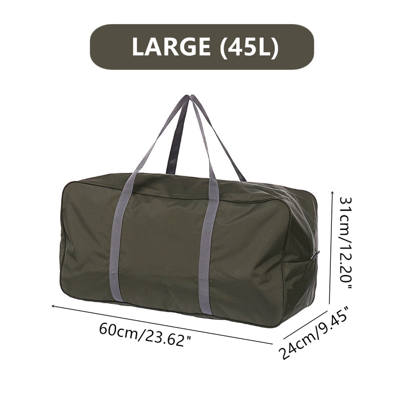 Outdoor Bag 45L/21L Oxford Large Duffle Bag Traveling Camping Tents Luggage Storage Handbag Sport Moving Bag Waterproof
