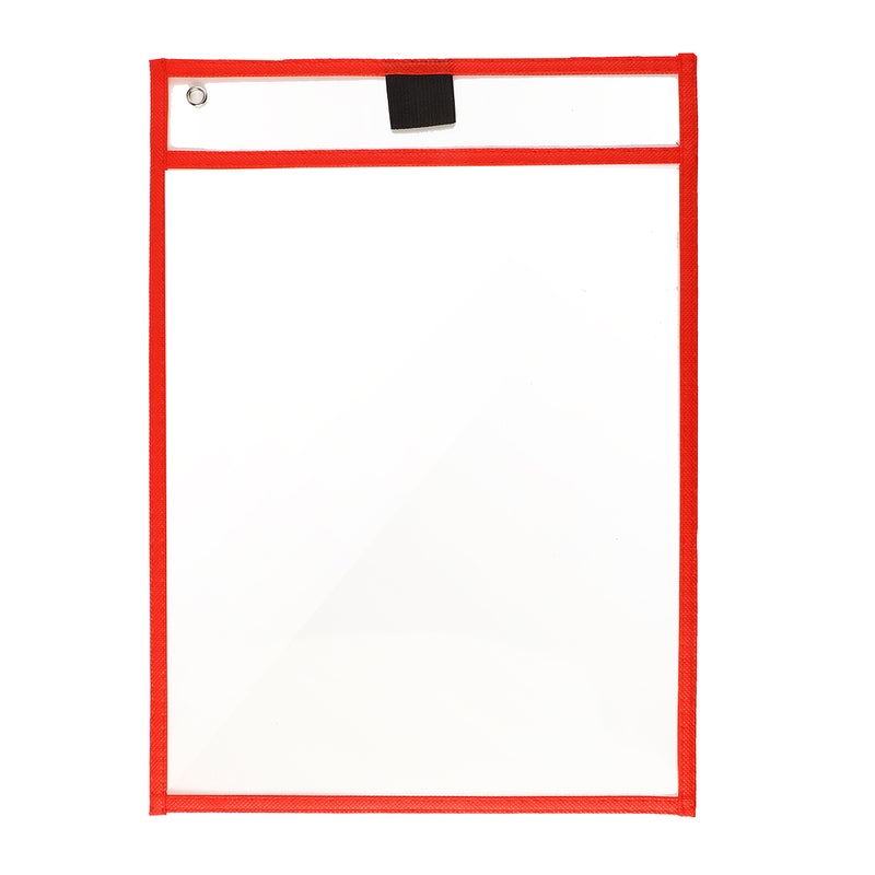 10Pcs Reusable Dry Erase Pocket Environmental Protection Students Kids Tools School Supplies Kit