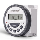 110V 220V TM619 4PINS 16AMP Digital Timer 7 Days Programmable Time Switch Relay