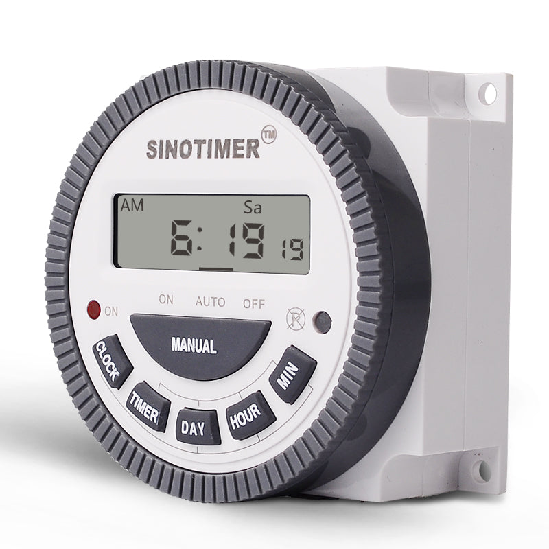 110V 220V TM619 4PINS 16AMP Digital Timer 7 Days Programmable Time Switch Relay