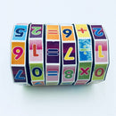 Educational Tool Children Mathematics Puzzle For Learning Add Subtract Multiply Divide Numbers Kids Math Game Gift Mould