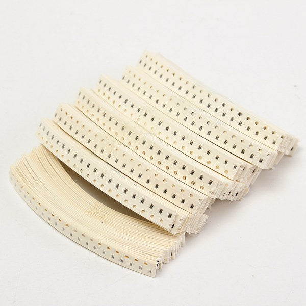 3500Pcs 1/10W 1% 0603 SMD Resistor Kit 175 Values 0R~10MR Resistance Element