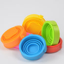 Honana Portable Foldable Silica Gel 5 Color Options Toothbrush Holder Cup Travel Drink Washing Cup