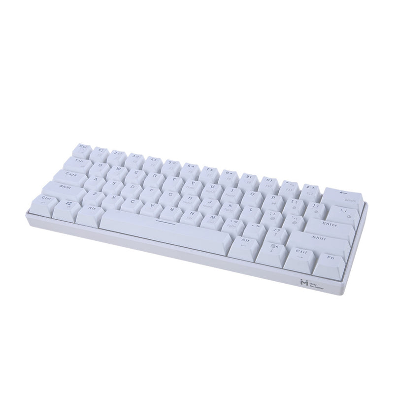 Maibenben DMK01 61 Keys bluetooth 3.0 USB 2.0 Dual Mode Red Switch RGB Mechanical Gaming Keyboard