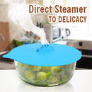 Silicone Ship Steaming Lid Steam Boat Pod Lid Kitchen Tool