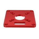120x120mm Aluminum Alloy Router Plate for Makita RT0700C Router Trimmer Woodworking