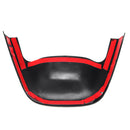 Black Car Steering Wheel Panel Decoration Sticker Garnish Cover Trim for Toyota Prius Prime 2017