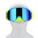 Motorcycle Racing Anti Fog Goggles Dual Lens Outdooors Snowboard Lens Spherical