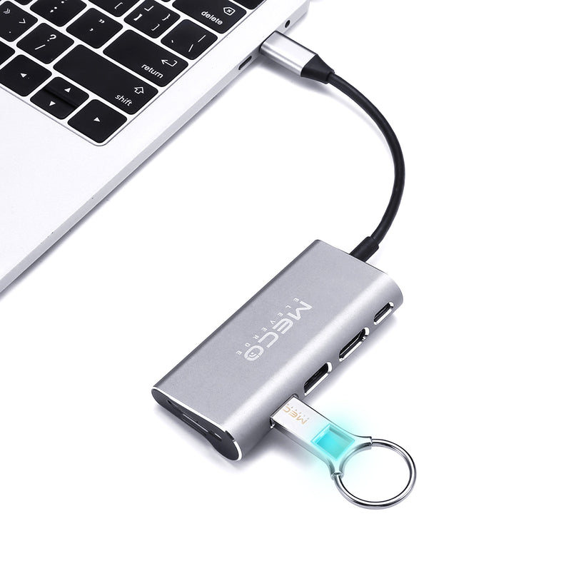 MECO ELEVERDE 32GB USB 3.0 Waterproof Flash Drive U Disk Breathing Light High Speed Reading For Laptop Notebook Desktop PC Speaker TV Car