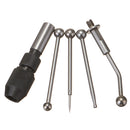 5Pcs Wiggler Edge Centre Finder Work Milling Drill Lathe Concentricity Alignment Set