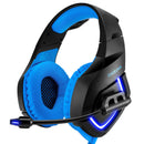 ONIKUMA K1-B Double Plug Gaming Headset 3.5mm Stereo USB LED Headphone With Noise Reduction Mic