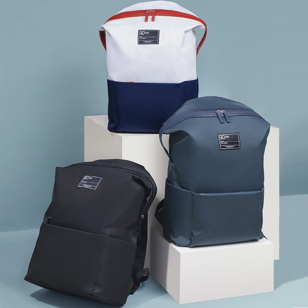 Xiaomi 90 Fun Lecturer Backpack Nylon Waterproof Leisure Travel Backpack College Students School Bag For 13.3 inch Laptops