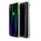 Luphie Protective Case For iPhone XR Gradient Magnetic Adsorption Aluminum Tempered Glass