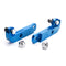 CNC Adapter Tire Increasing Turn Angle 25% -30% Drift Lock Kit For BMW E36 M3 Blue