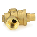 TMOK Brass Adjustable Water Heater Pressure Reducing Valve 1/2" 3/4" 1" 1-1/4" 1-1/2" 2" Safety Relief Valve Pressure Regulator Controller