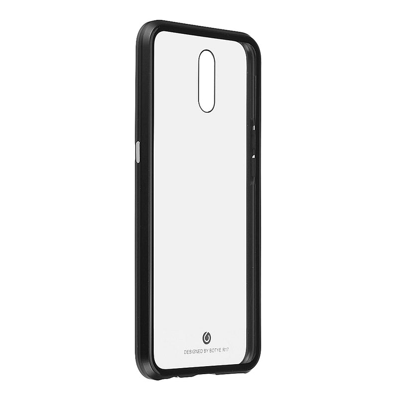 Bakeey Upgraded Version 360 Full Body Tempered Glass Metal Magnetic Adsorption Flip Protective Case For Oppo R17/ R17 Pro
