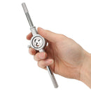 8pcs Metric Screw Tap Wrench and Die Set M3-M12 Nut Bolt Alloy Metal Hand Tools