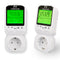 Multi-function LCD Display EU Plug Thermostat Timer Switch Socket Energy Saving