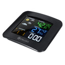 Wireless Weather Station Thermometer HD Screen Digital Humidity Temperature Clock+Sensor
