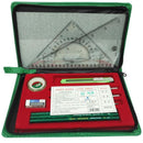 Hero H252 Student Practical Plotter Combination Chart Tool Compass Drawing 16 Piece Set