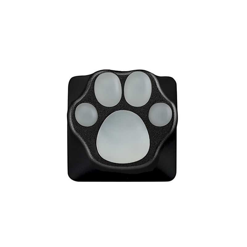 ZOMO Cat Paw Aluminum Alloy Sillica Gel OEM Profile Novelties Keycap
