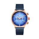 CURREN 8313 Men Clock Stainless Steel Casual Date Waterproof Quartz Watch