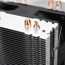 12V RGB 4-Wire Single Fan 4 Heatpipe Dual Tower Cooler Heat Sink Ultra-quiet Cooling Fan For Intel LAG 1155 1156 775 For AMD Socket AM3/AM2