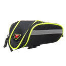 BIKIGHT 600D+PE Waterproof Bicycle Mountain Bike Saddlebags Pouch Reflective Seat Rear Storage Bag For Xiaomi Electric Scooter Motorcycle E-bike Cycling
