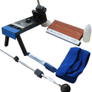 KCASA Iron Steel Sharpener Metal Fixed-angle Grinder Sharpener System with 4 Stones Sharpen Stone