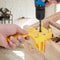 Handheld Dowel Jig ABS Plastic Woodworking Jig Pocket Hole Jig for 6 -10mm Dowel Joints Drilling Guide Tools Woodworking Clamp