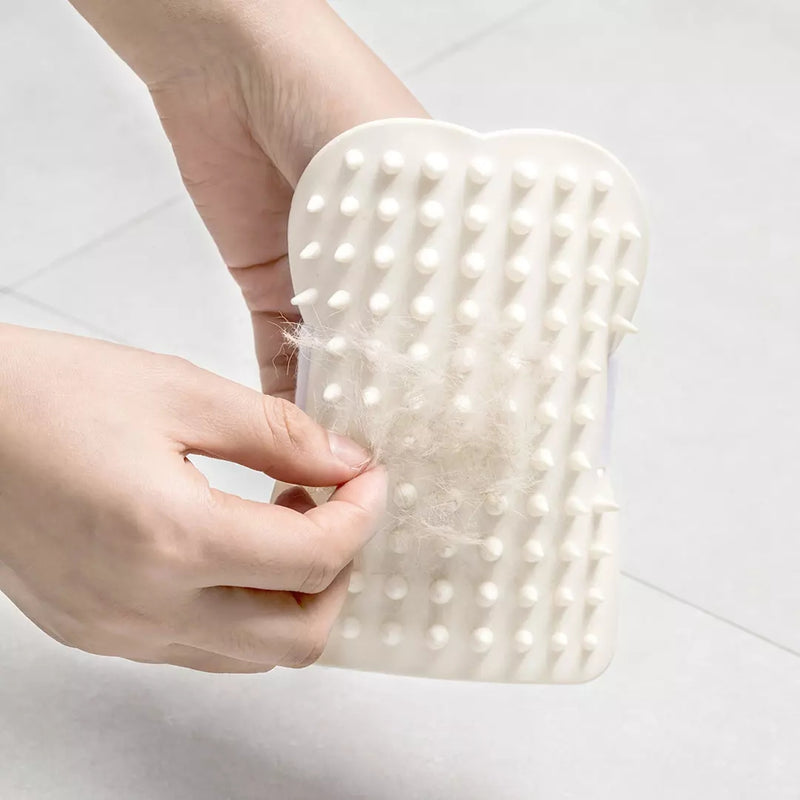 Jordan & Judy Pet Antipruritic Comb Silicone Pet Brush For Removing Floating Fur Removable And Easy To Clean  For Dogs And Cats From XiaomiYouppin