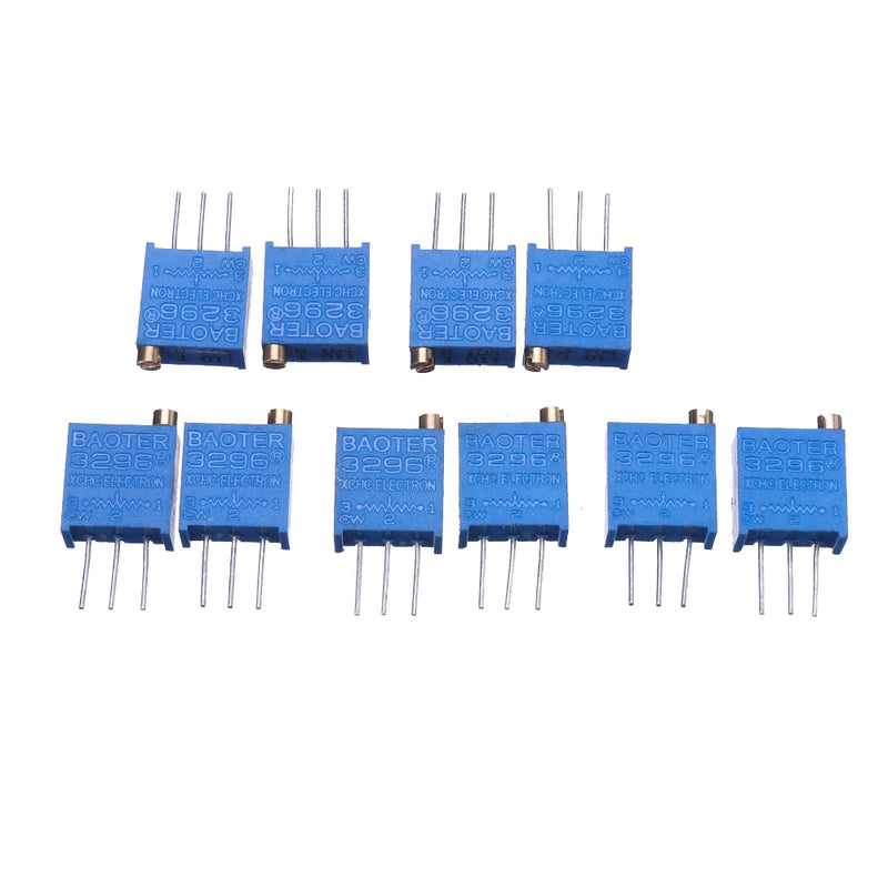 50pcs 3296W 100K ohm Trimpot Trimmer Potentiometer