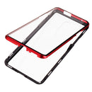 Bakeey 360 Curved Screen Front+Back Double-sided Full Body 9H Tempered Glass Metal Magnetic Adsorption Flip Protective Case For OnePlus 7 PRO