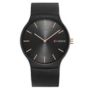 CURREN 8256 Luxury Simple Fashion Business Steel Strap Men Quartz Wrist Watch