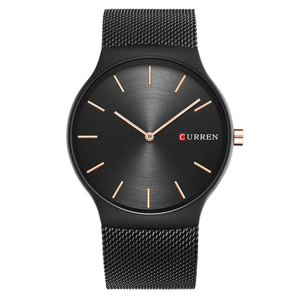 CURREN 8256 Luxury Simple Fashion Business Steel Strap Men Quartz Wrist Watch