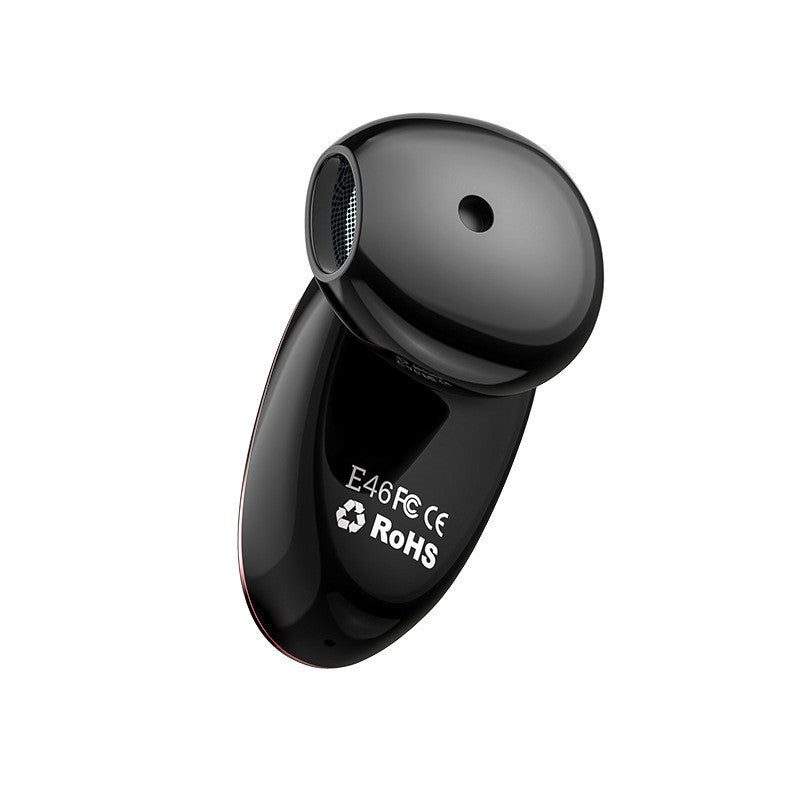 HOCO E46 Mini Single Business bluetooth Wireless Earphone HiFi Sports Handsfree Earbuds With Mic