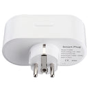 Dual EU Smart WiFi Power Plug Remote Control Switch Socket Outlet by HomeKit Dohome APP Google Assistant Alexa Remote Voice Control