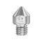 3pcs 1.2mm MK8 TC4 Titanium Alloy M6 Thread Nozzle For 3D Printer