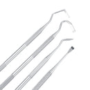 6pcs Stainless Steel Professional Dental Oral Hygiene Tool Deep Cleaning Scaler Teeth Dental Tools