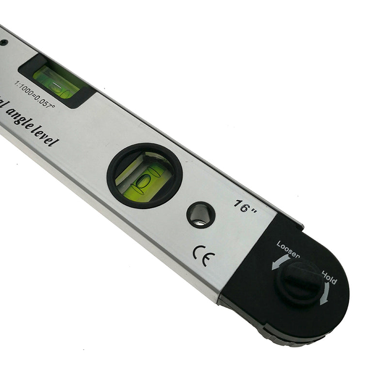 400mm 16 inch Electronic Protractor 0-225 Degree Digital Angle Level Meter Gauge  Electronic Protractor With LCD Display