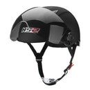 Universal Half Open Face Motorcycle Helmet Anti-UV Protect Eyes Sun Visor Goggle