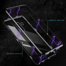 Bakeey Magnetic Adsorption Aluminum Alloy Tempered Glass Protective Case + Mofi 2.5D Tempered Glass Screen Protector For Samsung Galaxy A70 2019