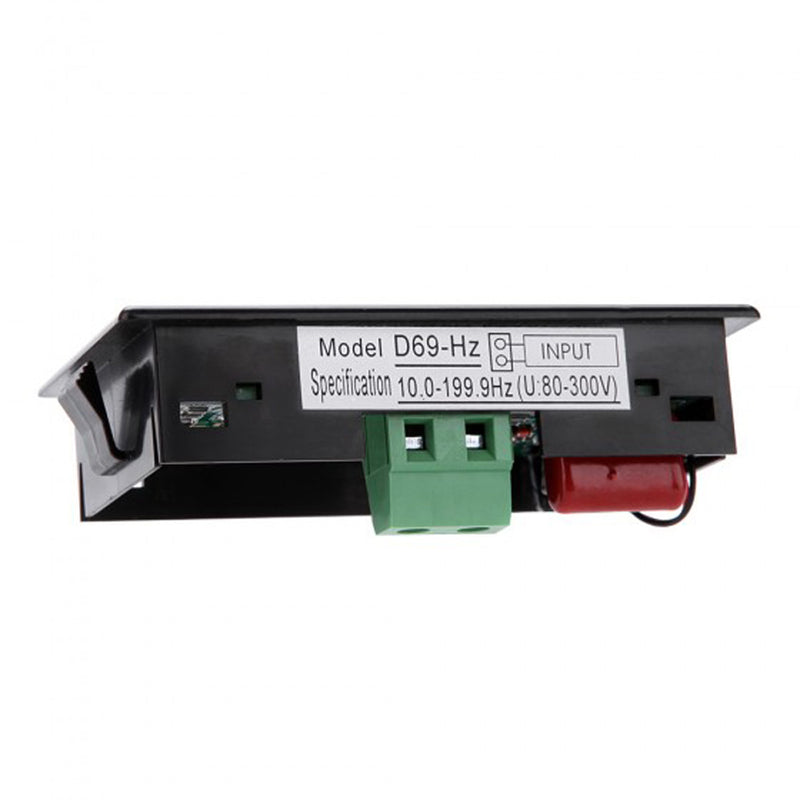 D69-30 LCD Digital Frequency Counter Panel Meter 10Hz-199.9Hz AC80-300V