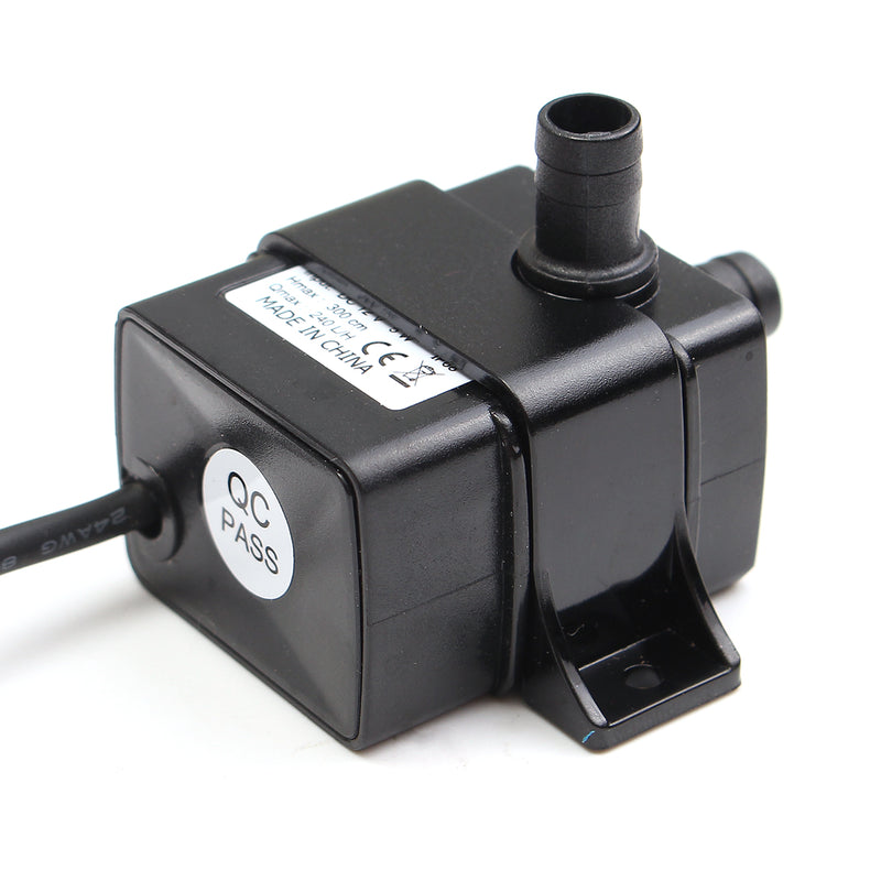 DC12V 4.8W Mini DC Brushless Garden Fountain Pump Hydrological Cycle Submersible Water Pump