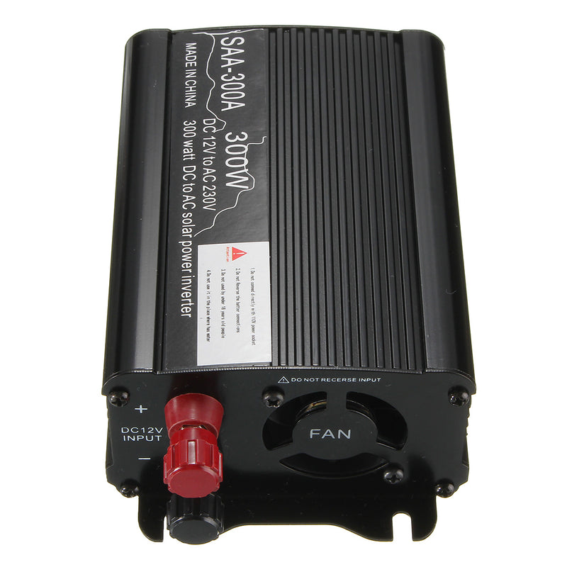 Solar Power Inverter 300W Peak 12V DC To 220V AC Modified Sine Wave Converter